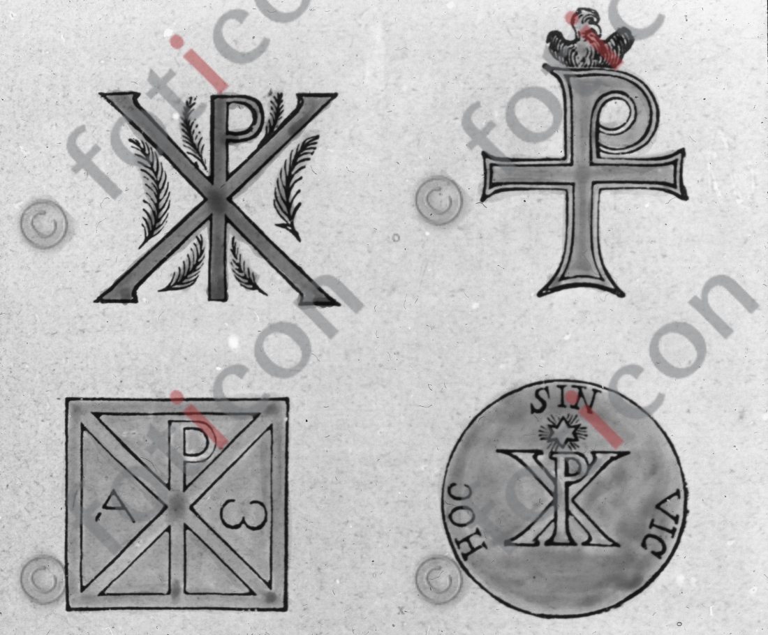 Christusmonogramm | Christmonogram (foticon-simon-107-052-sw.jpg)